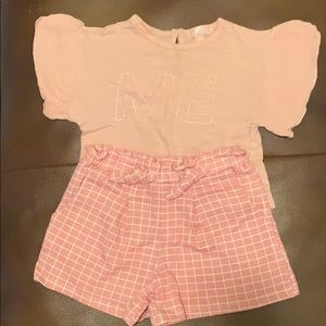 Pink matching set